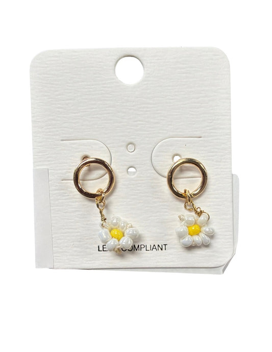 Daisy Huggie Earrings