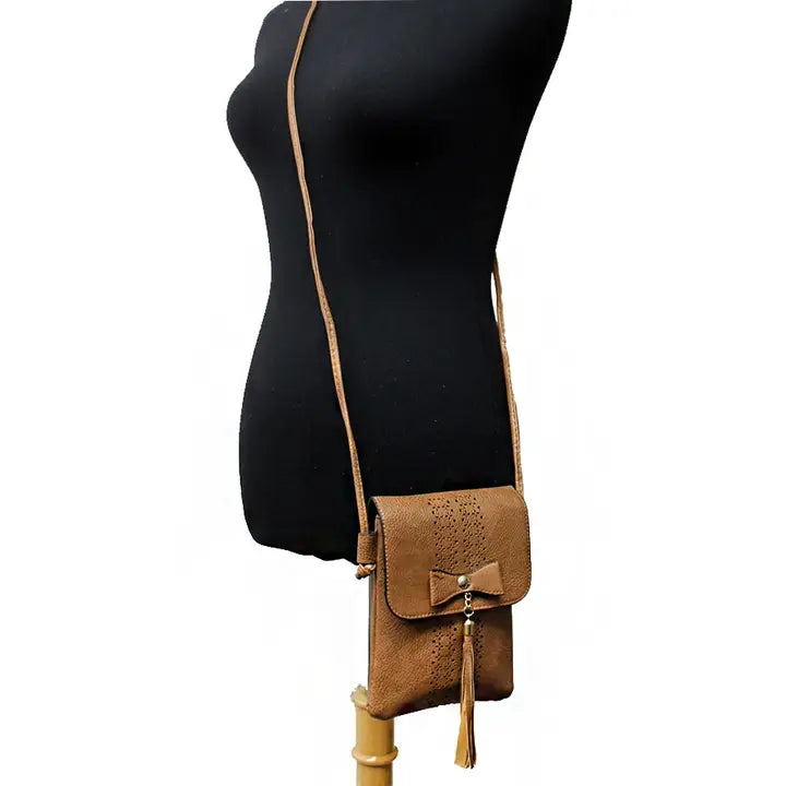 Bow Tassel Crossbody