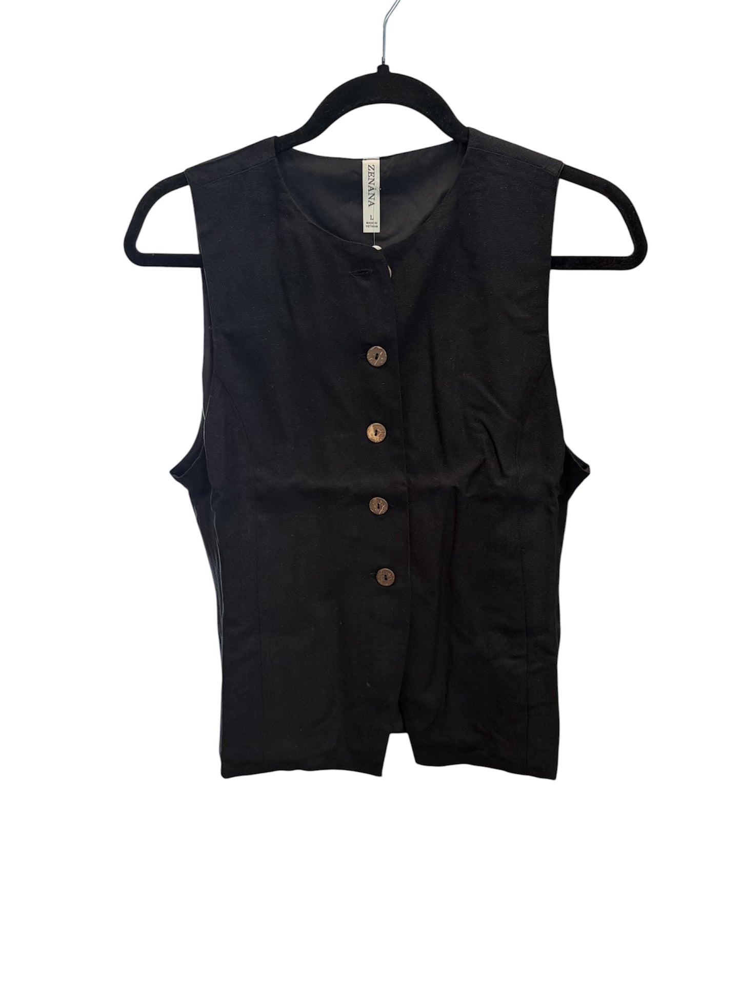 Zenana Black Vest