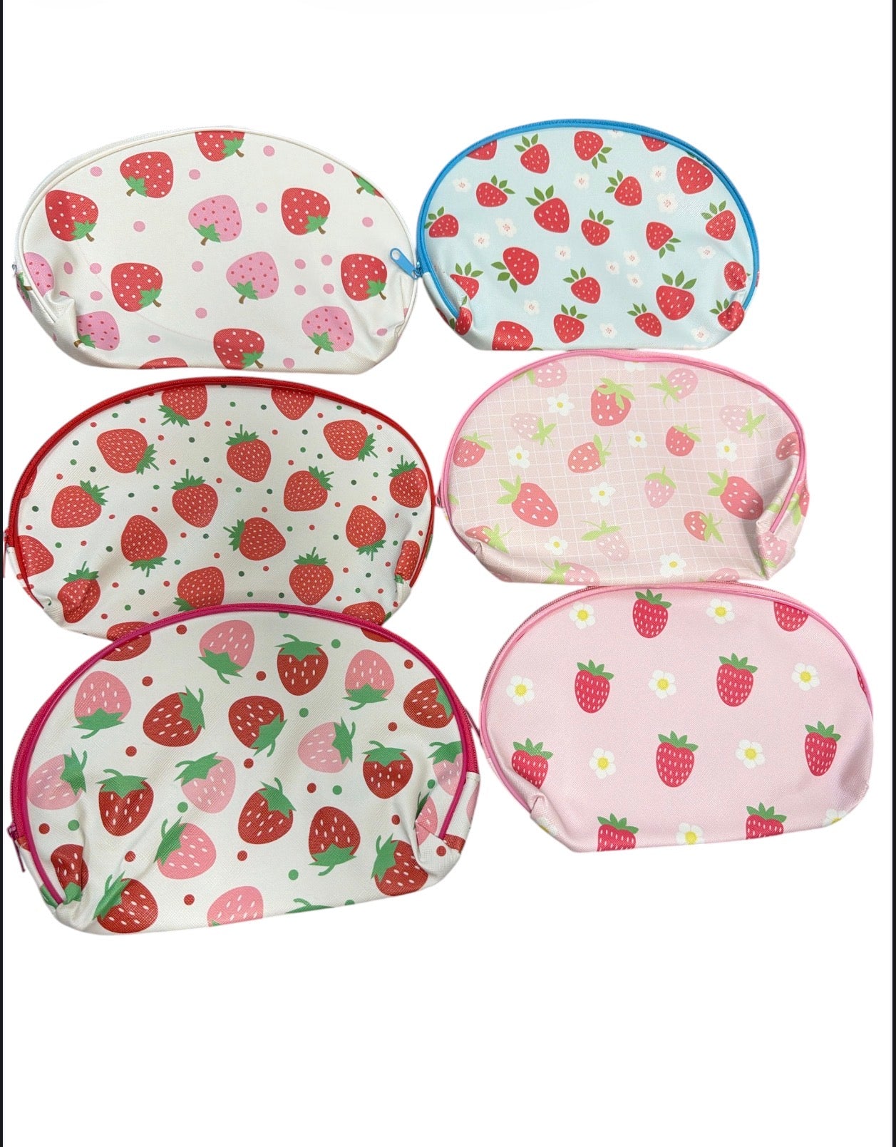 Strawberry Cosmetic Bag