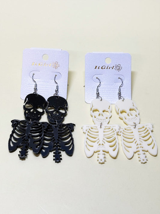 Halloween Skull Earrings