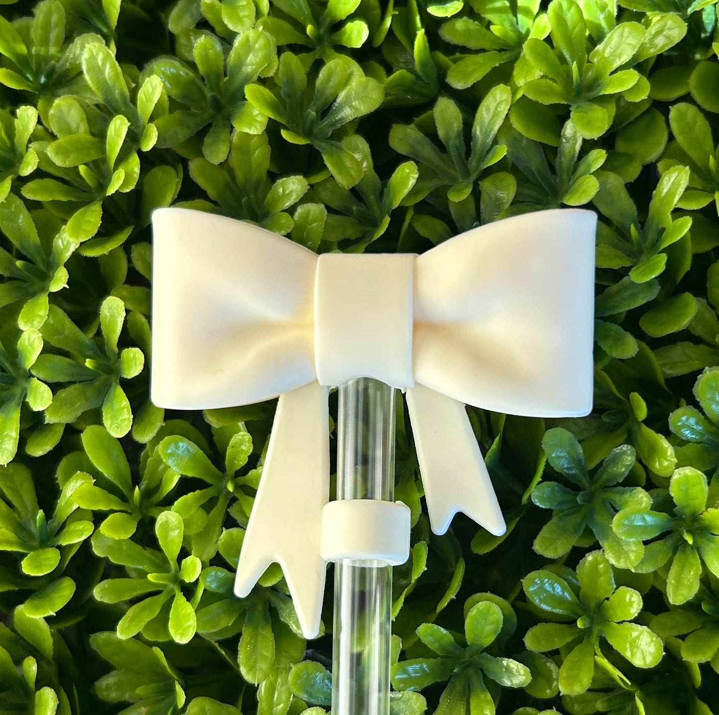 Bow Straw Topper