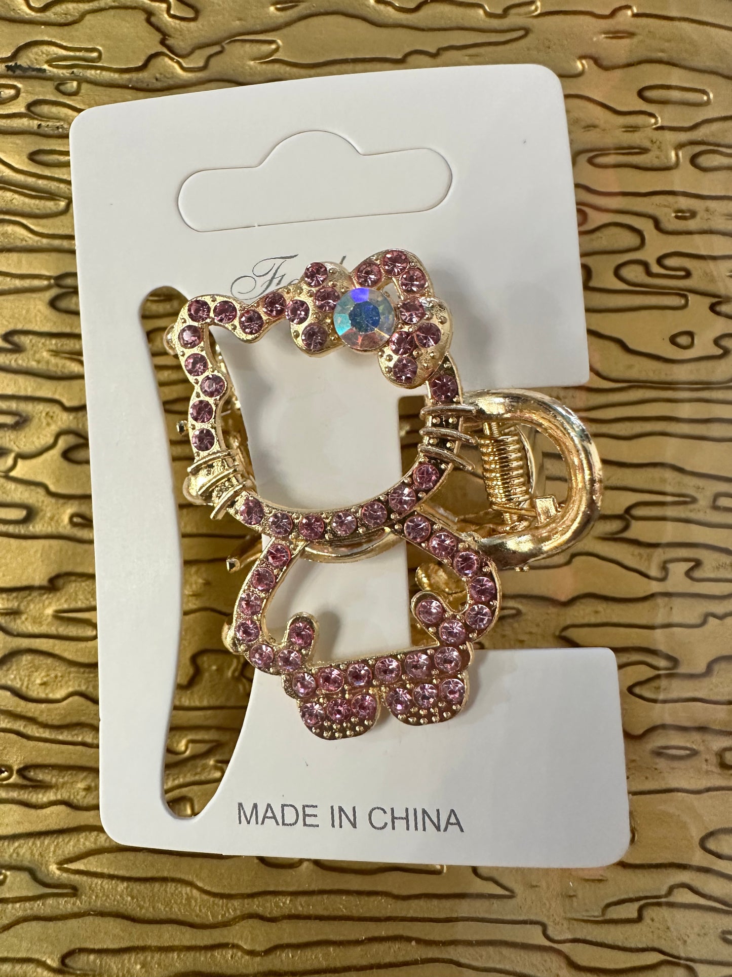 Hello Kitty Body Rhinestone Clips