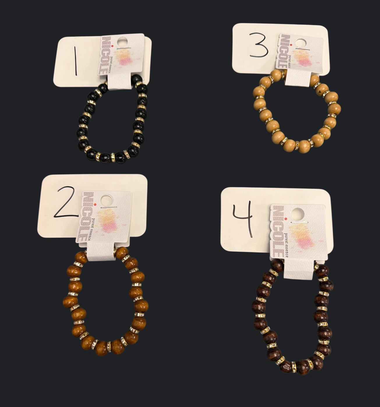 Stretch Wood Bracelet