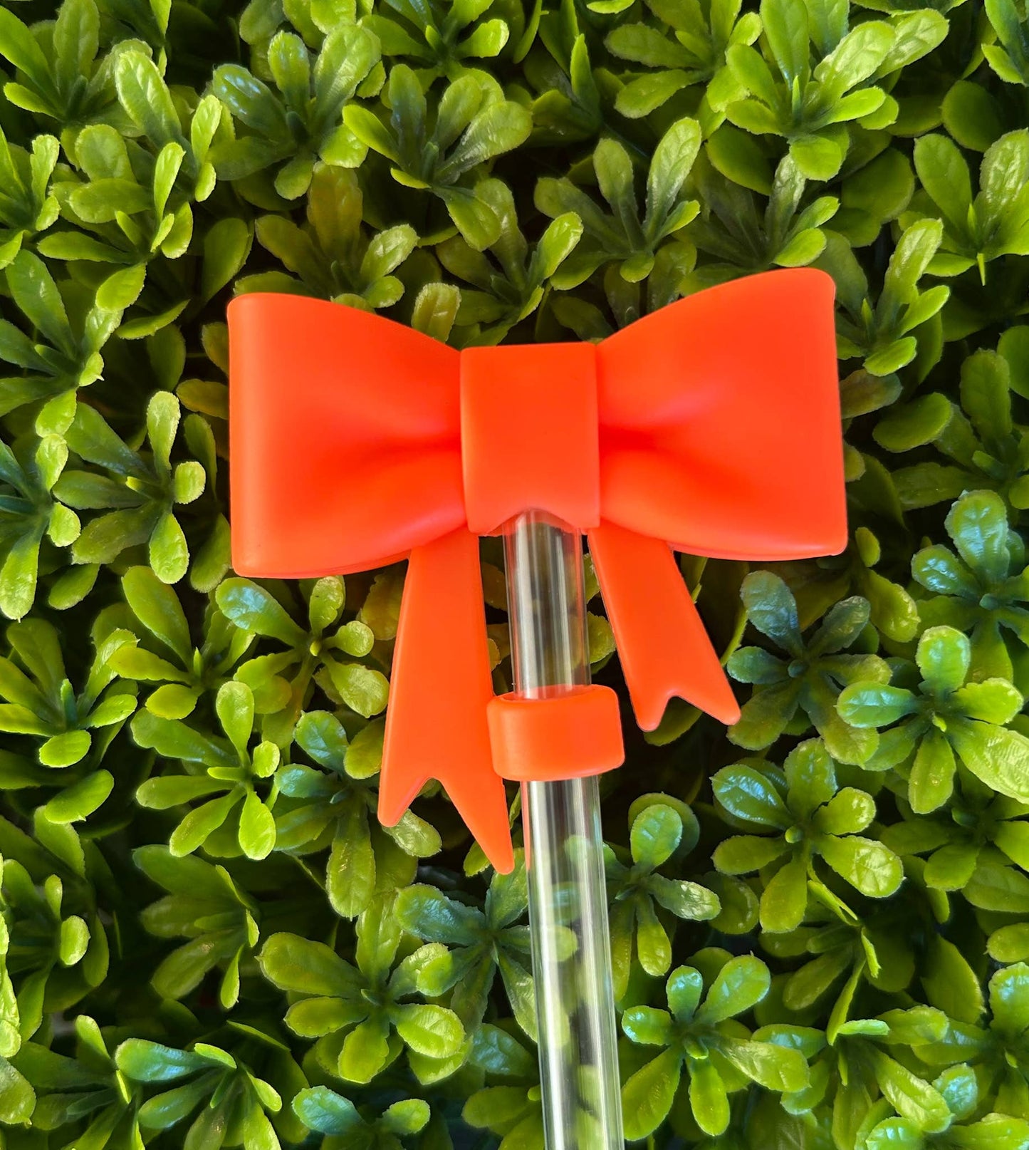 Bow Straw Topper