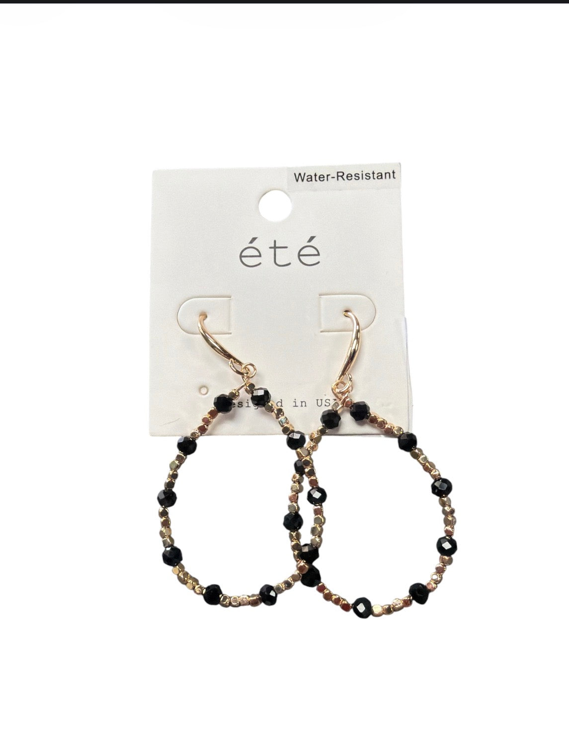 Water Resistant Beaded Earrings