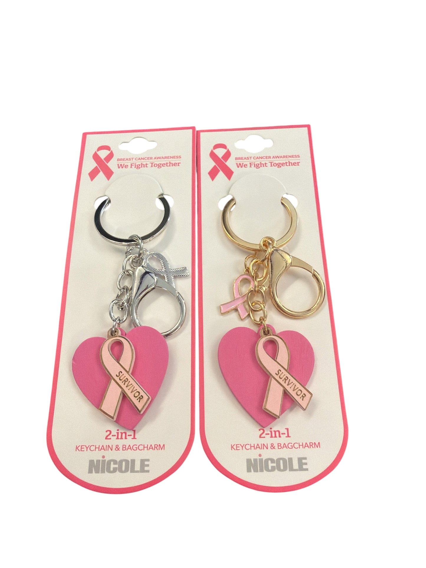 Breast Cancer Survivor Keychain