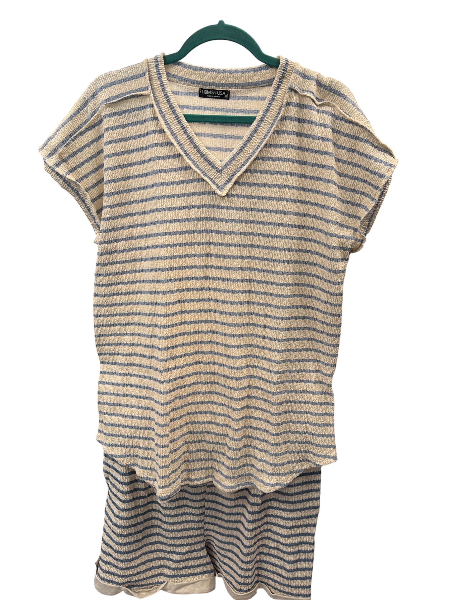 Heimish Blue Stripe Set
