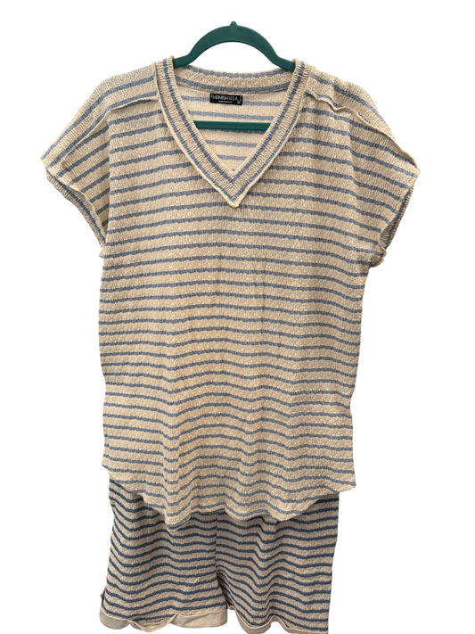 Heimish Blue Stripe Set