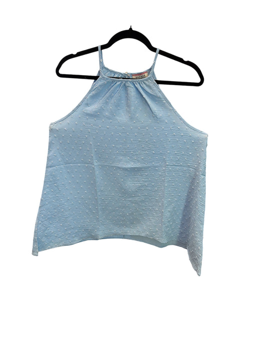 Andre Blue Polkadot Top