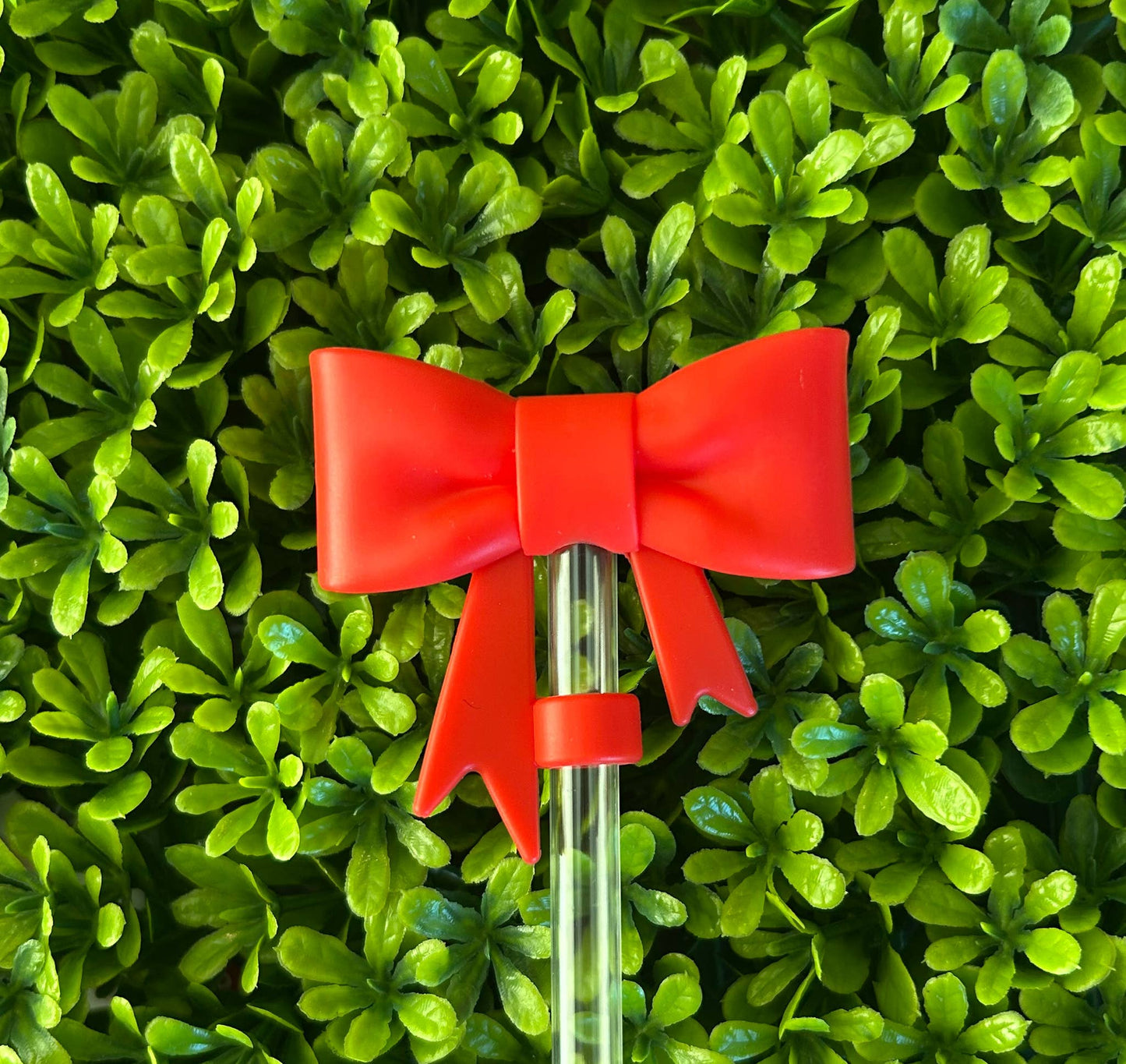 Bow Straw Topper