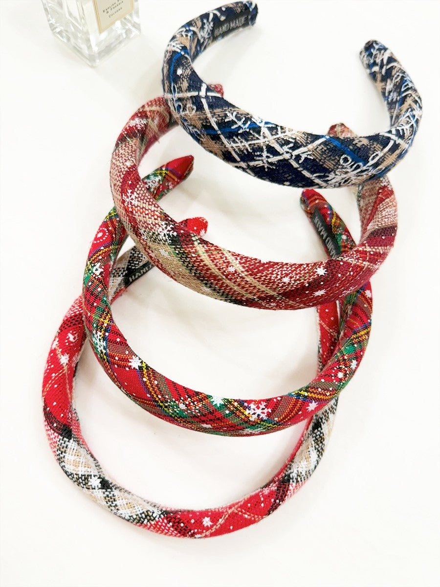 Christmas Theme Padded Headbands