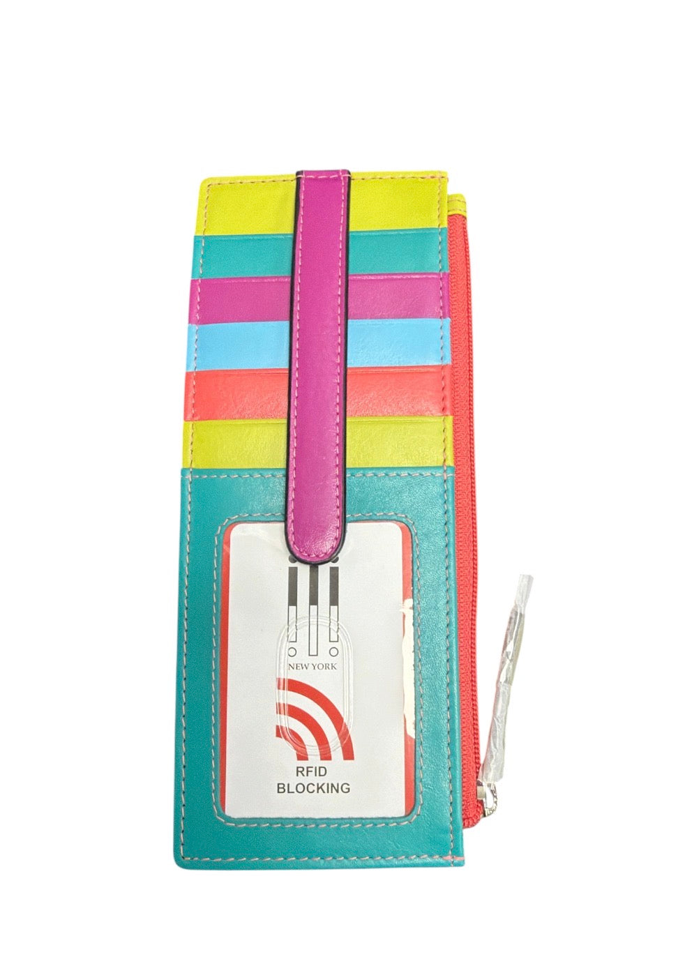 ILI Double Sided Genuine Leather Wallet—RFID Blocking