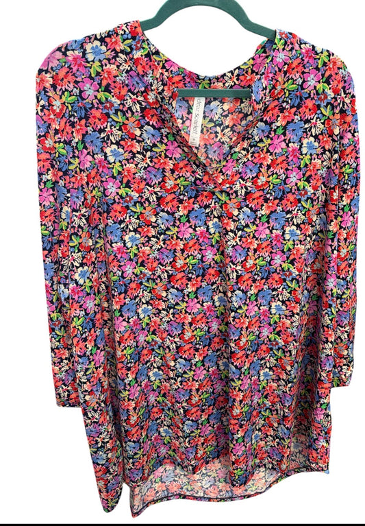 Dear Scarlett Navy Multicolor C0142P