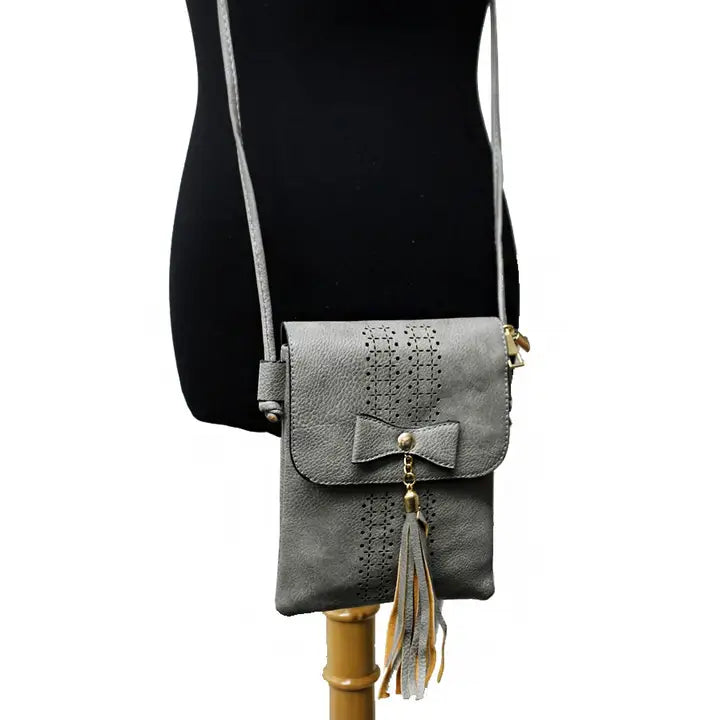 Bow Tassel Crossbody