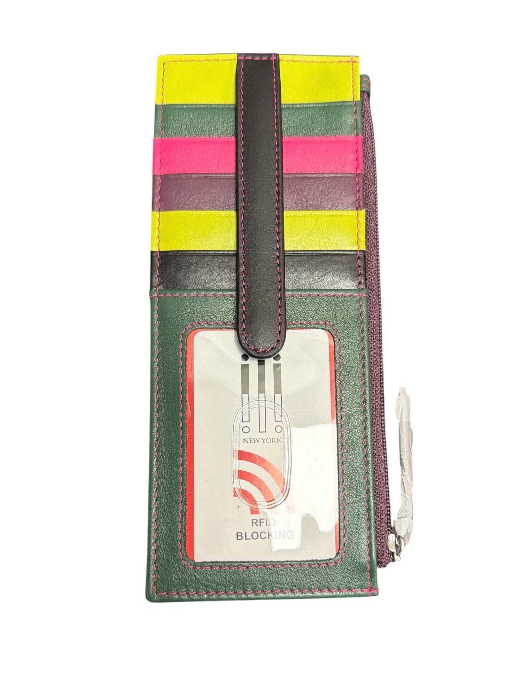 ILI Double Sided Genuine Leather Wallet—RFID Blocking