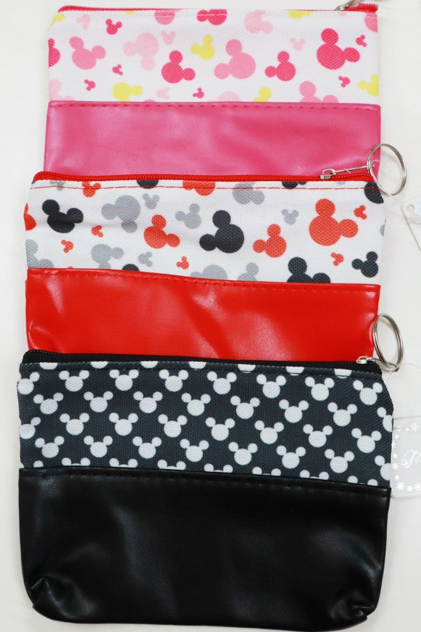 Mouse Printed Coin Purse