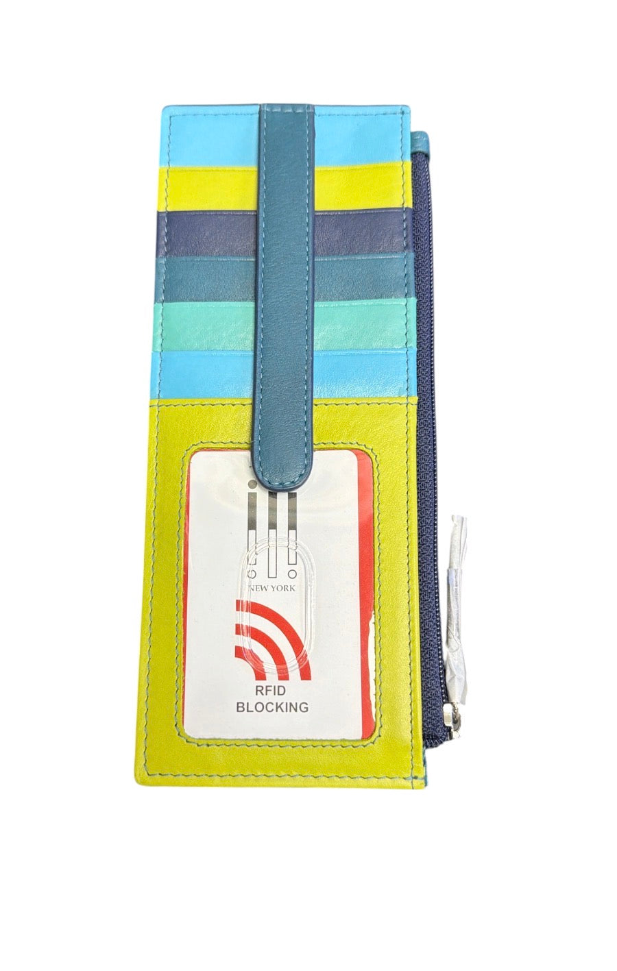 ILI Double Sided Genuine Leather Wallet—RFID Blocking