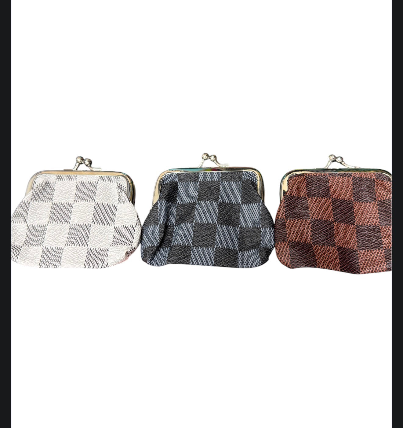 LV Dupe Snap Shut Coin Bag