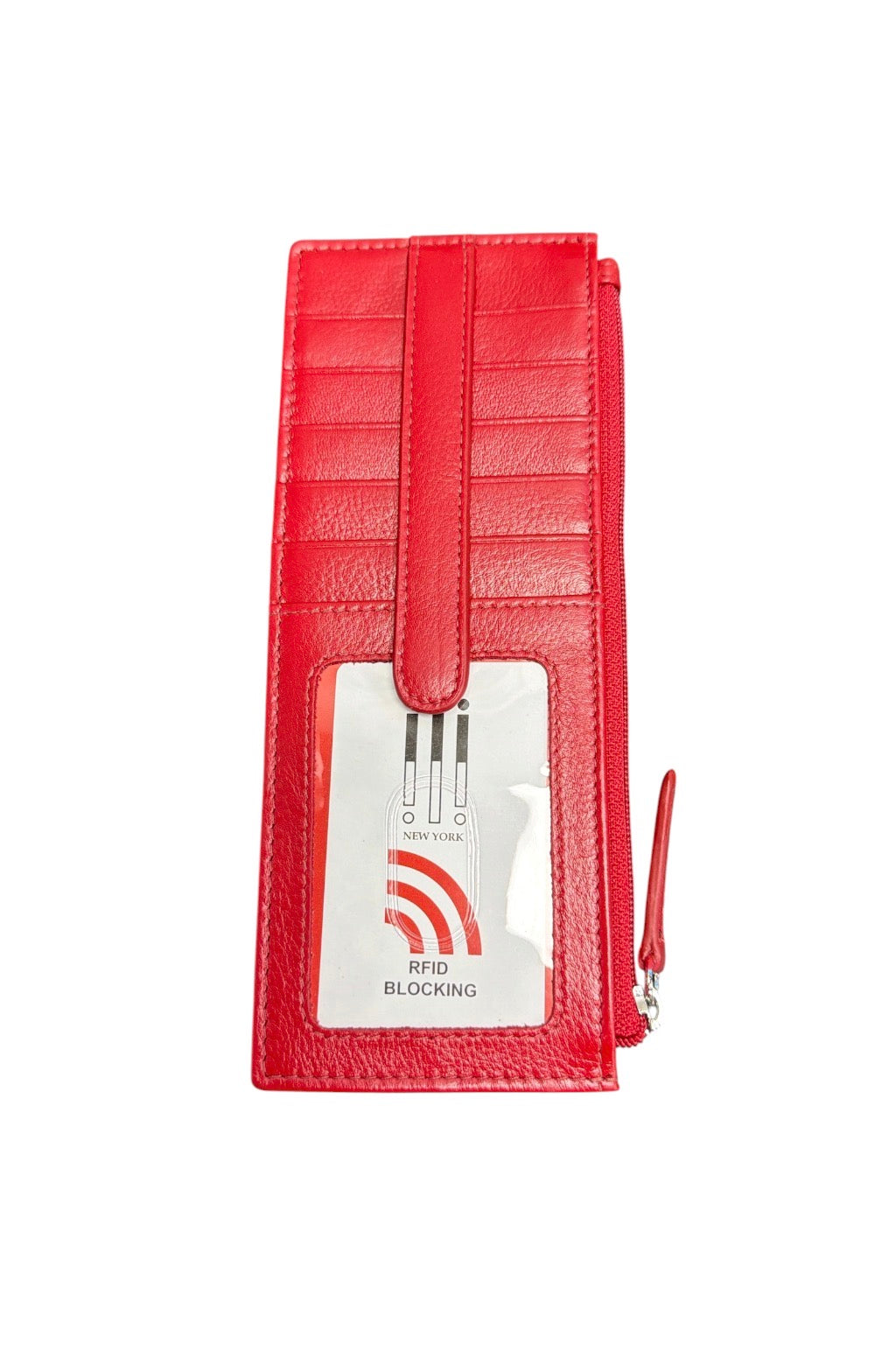 ILI Double Sided Genuine Leather Wallet—RFID Blocking