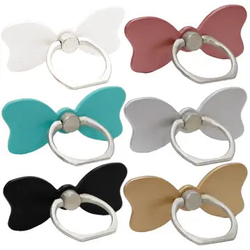 Bow Phone Grip Ring Holder