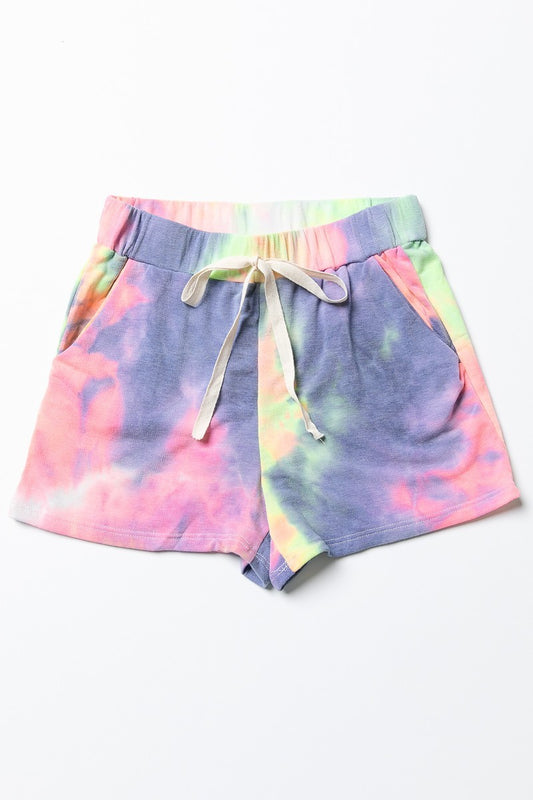 Tie Dye Casual Shorts