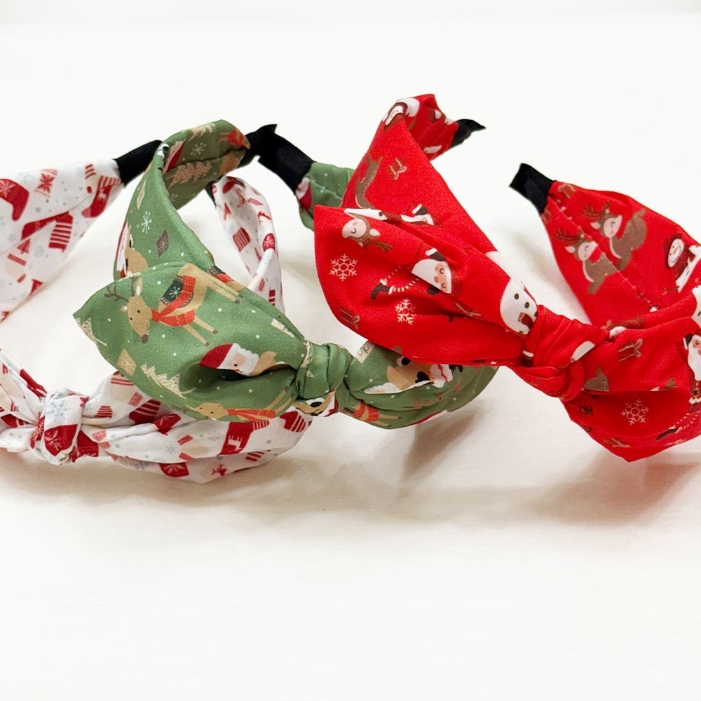 Christmas Theme Bow Headbands