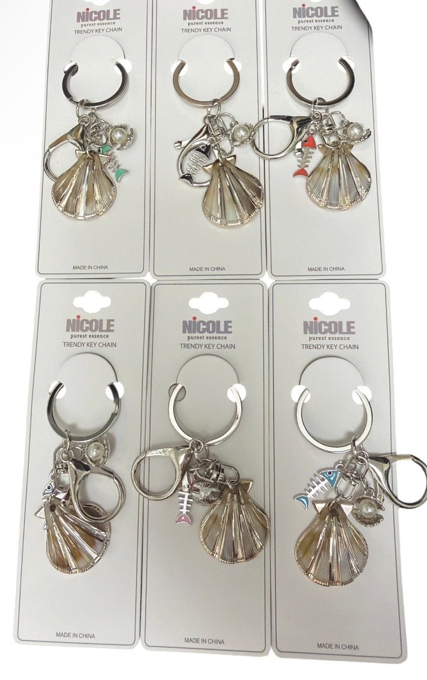 Bonefish and Pearl Keychain