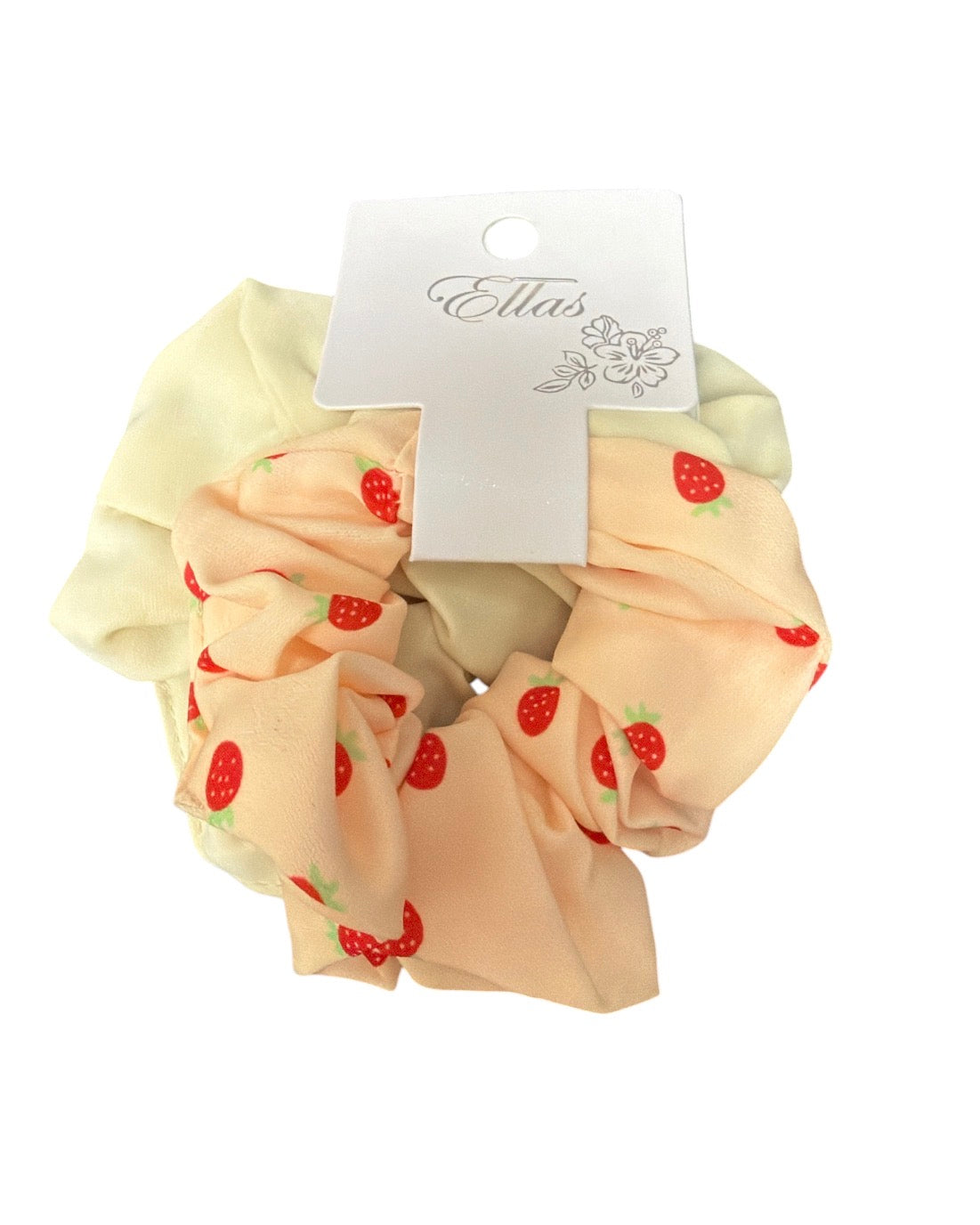 Two Pack Strawberry Scrunchie Pack