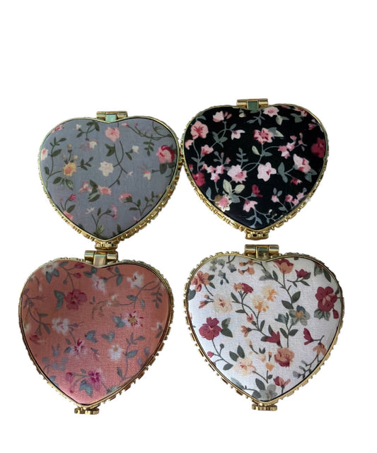 Granny Theme Heart Shape Mirror