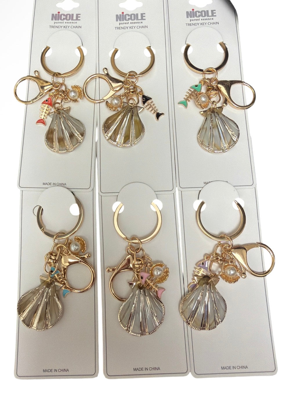 Bonefish and Pearl Keychain