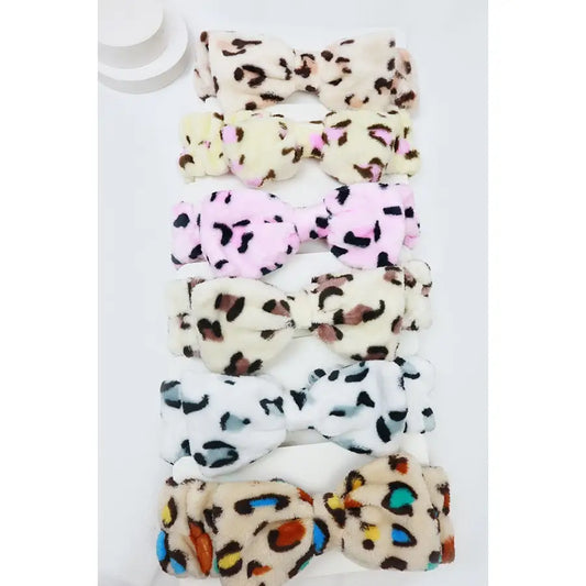 Leopard Spa Headband