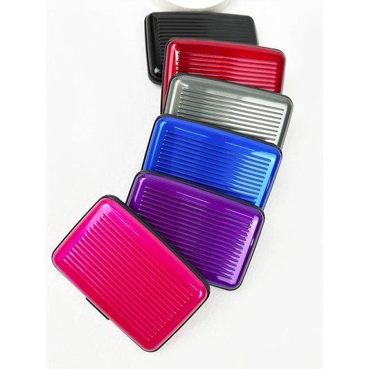 Solid Metallic Color Card Caddy