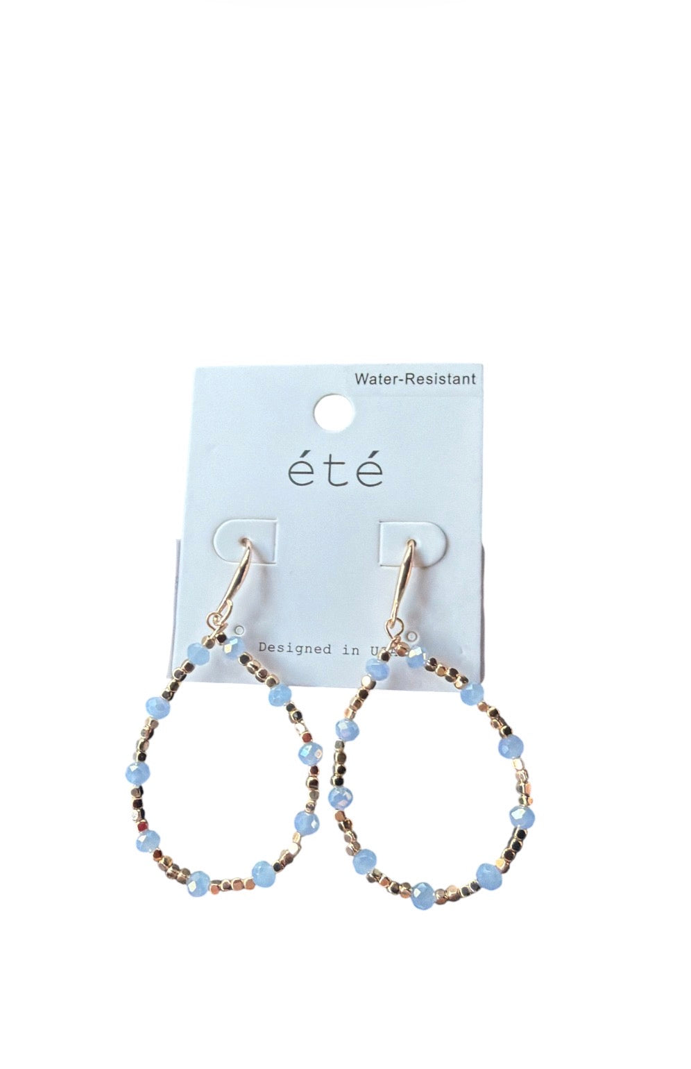 Water Resistant Beaded Earrings
