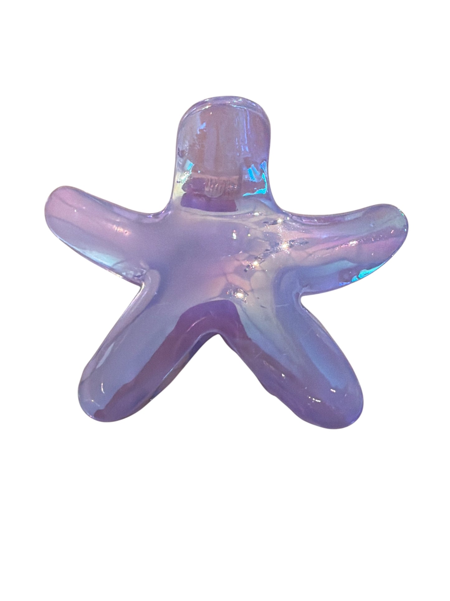 Iridescent Star Fish Hair Clip