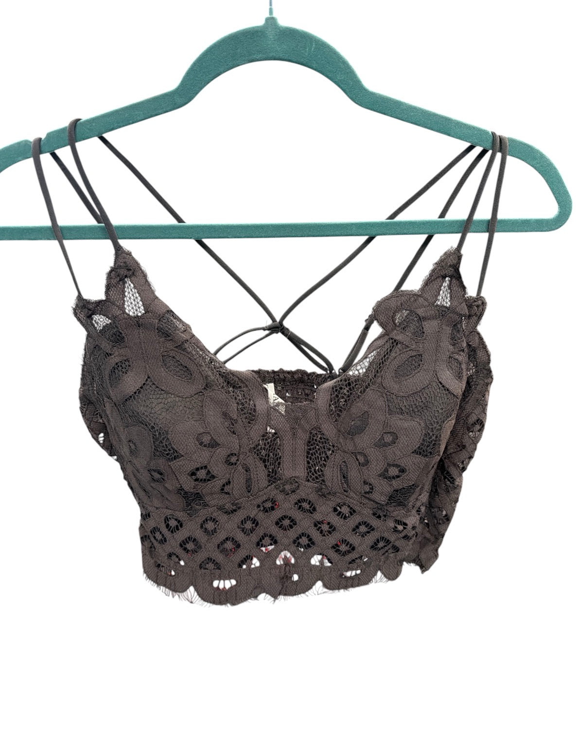 Plus Zenana Lace Bralettes