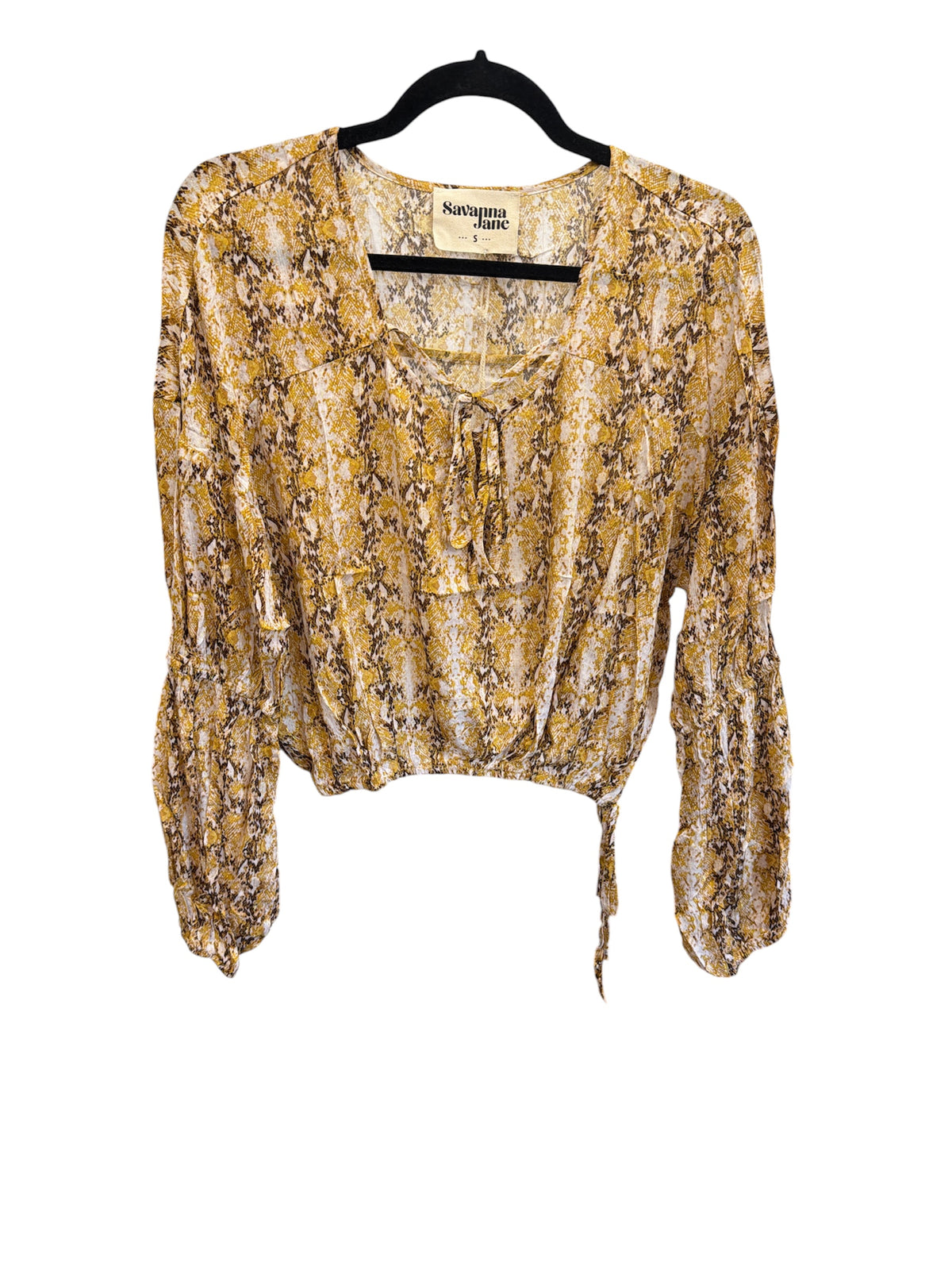 SAVANNA JANE SMOCKED TOP