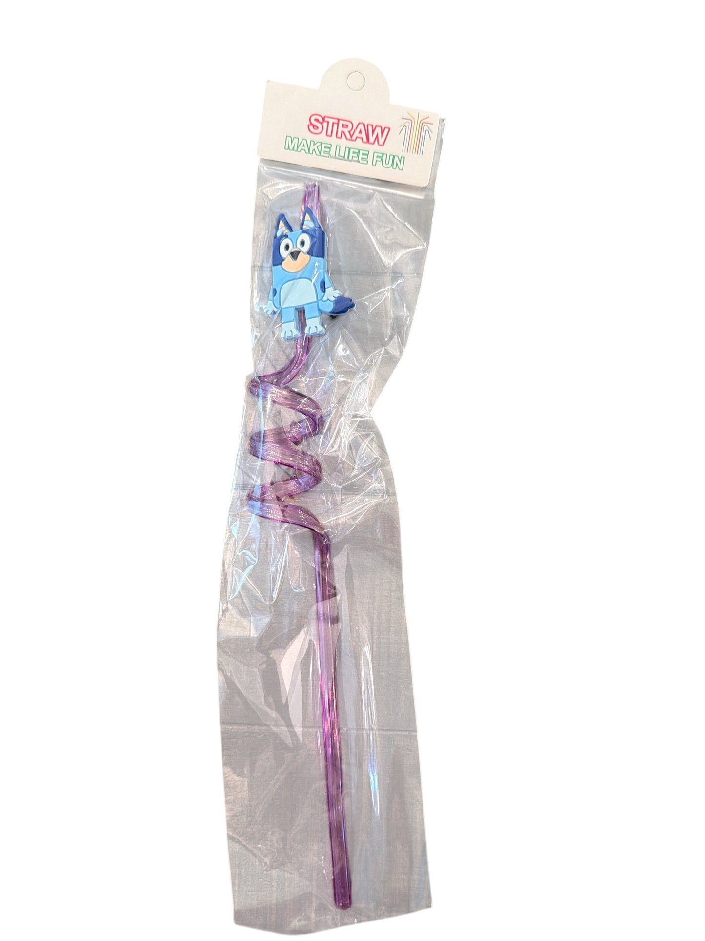 Bluey Straw