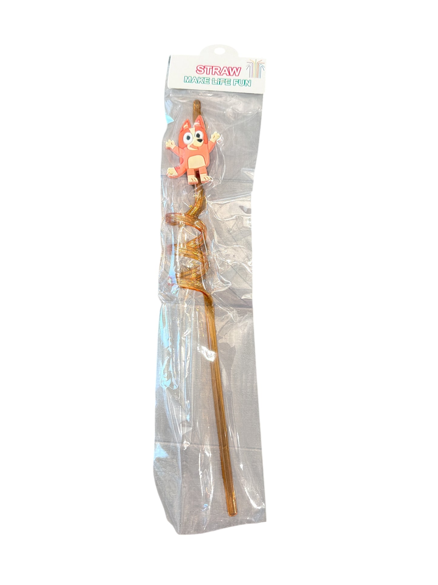 Bluey Straw