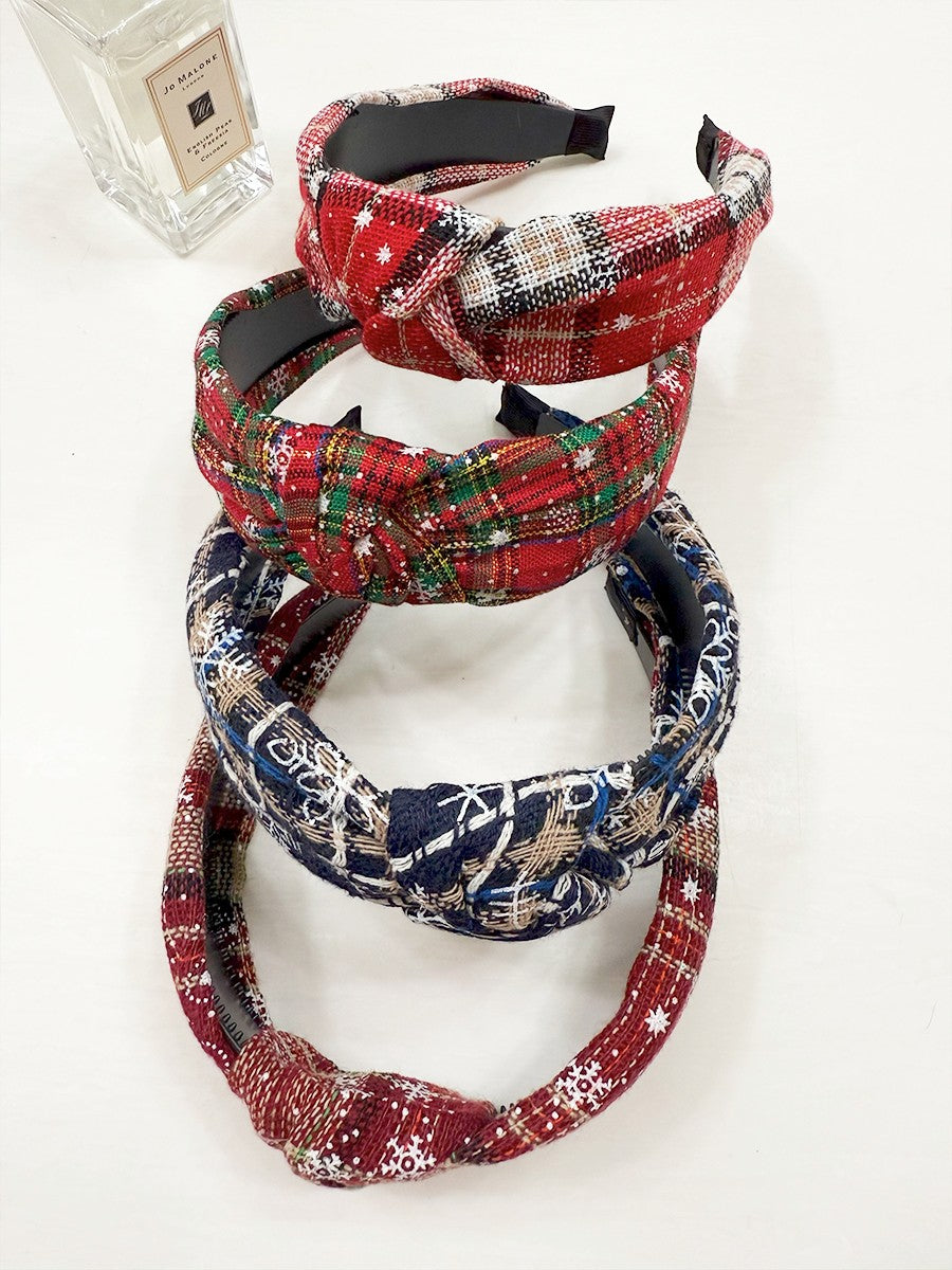 Christmas Theme Knotted Headbands