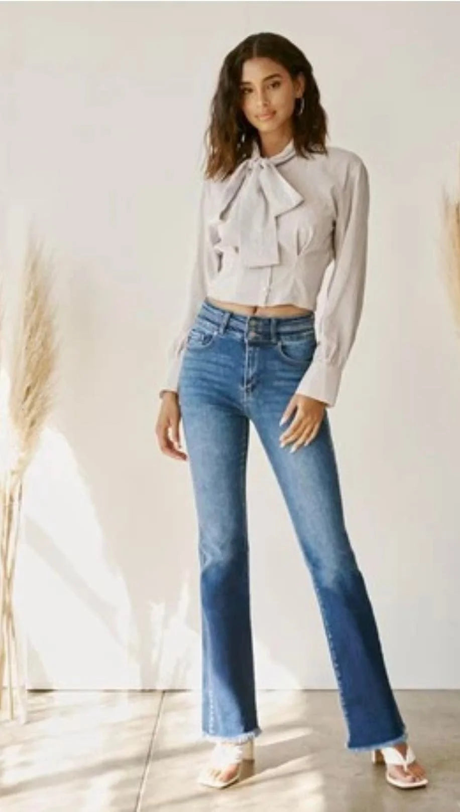 Kancan High Rise Bootcut Jeans - FB2731