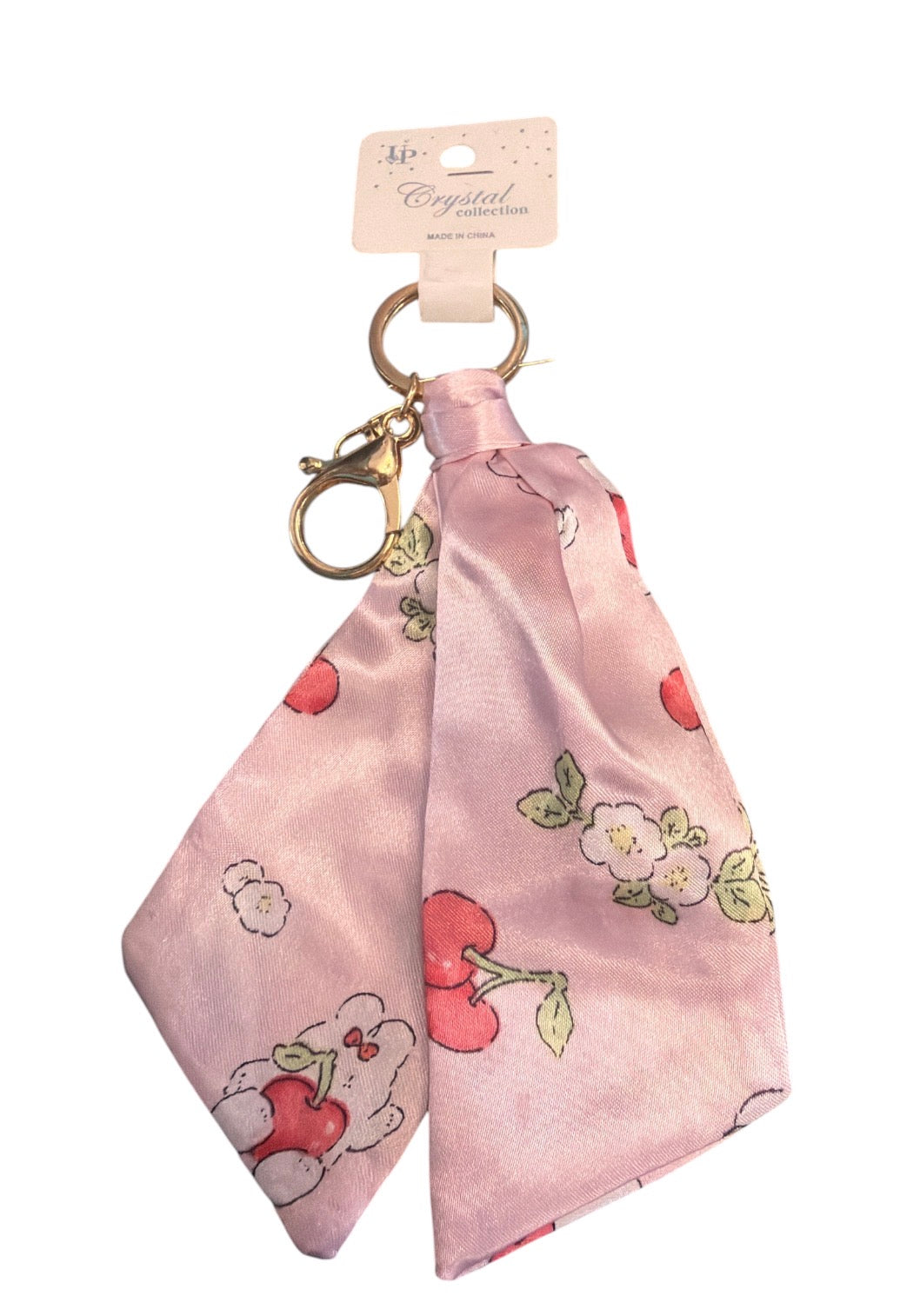 Cherry Ribbon Bag Charms