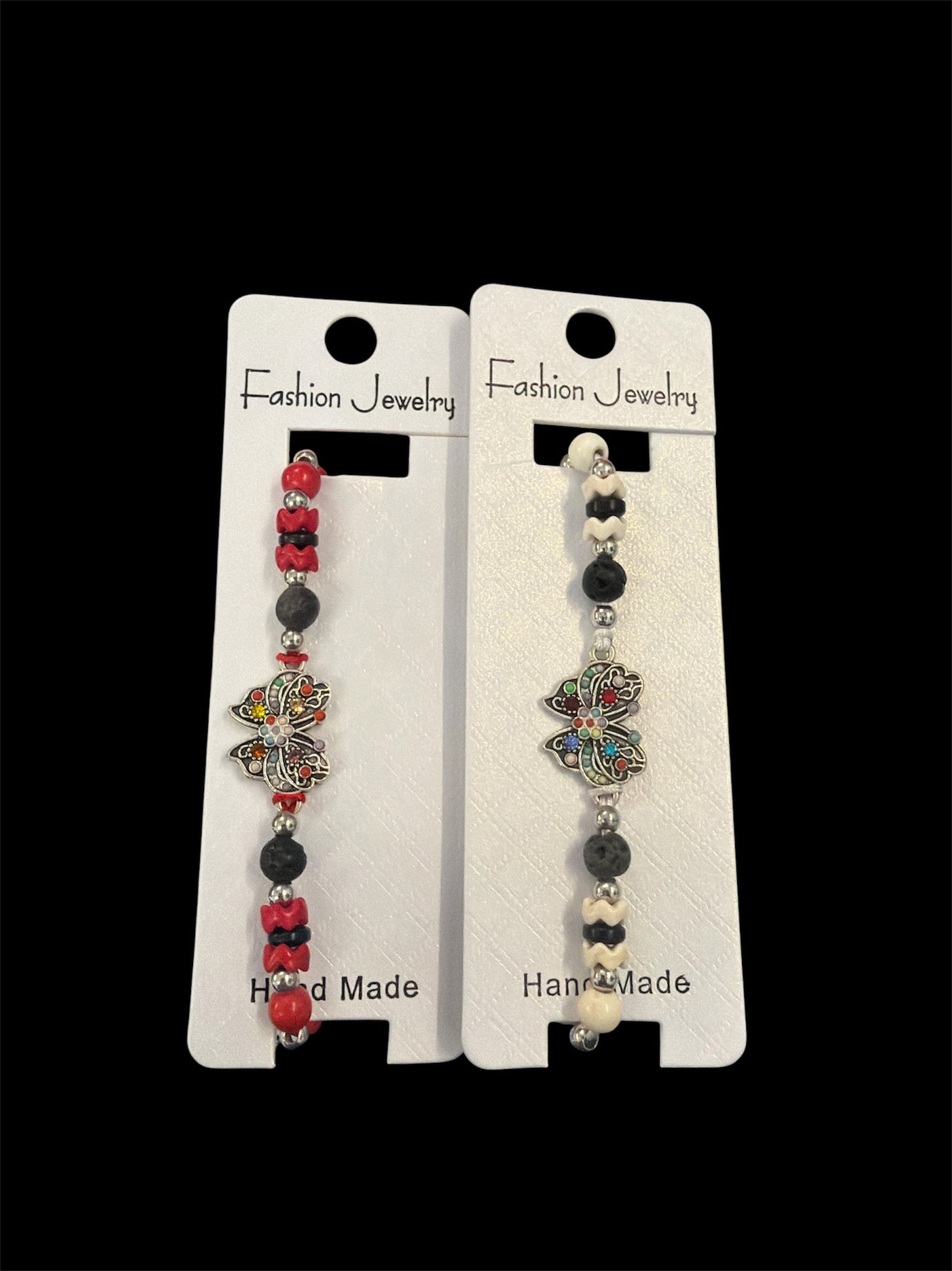 Hand Made Pull String Butterfly Bracelet