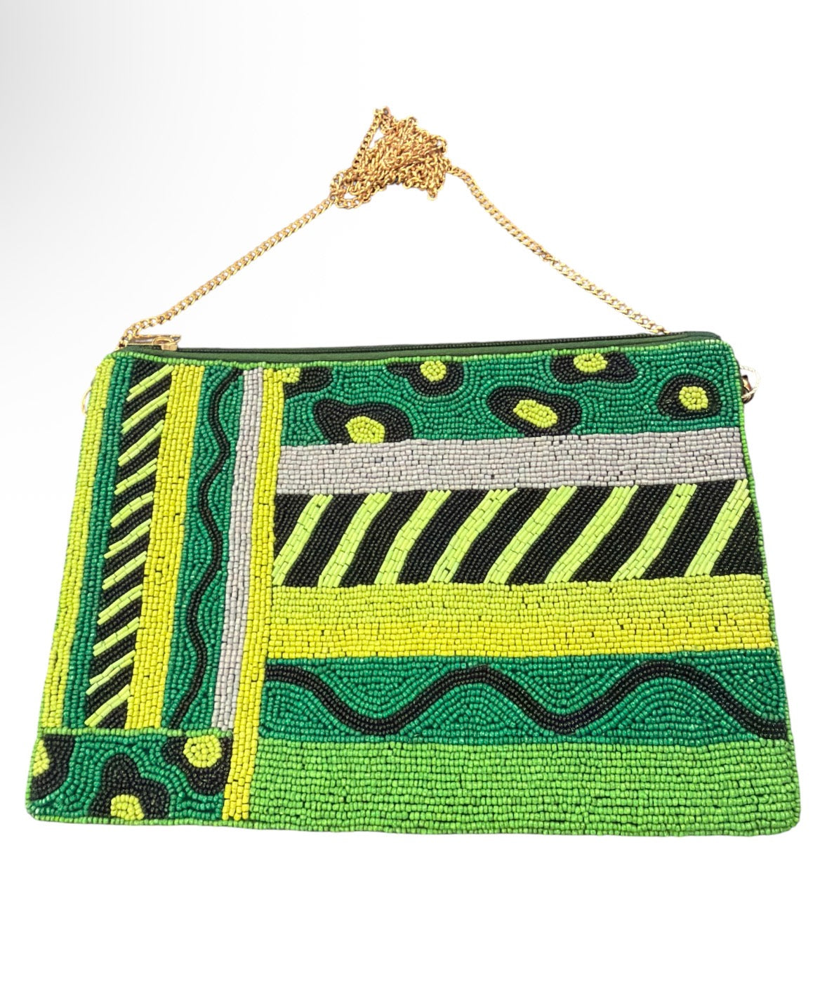 Handmade With Love Beaded Crossbody Purse