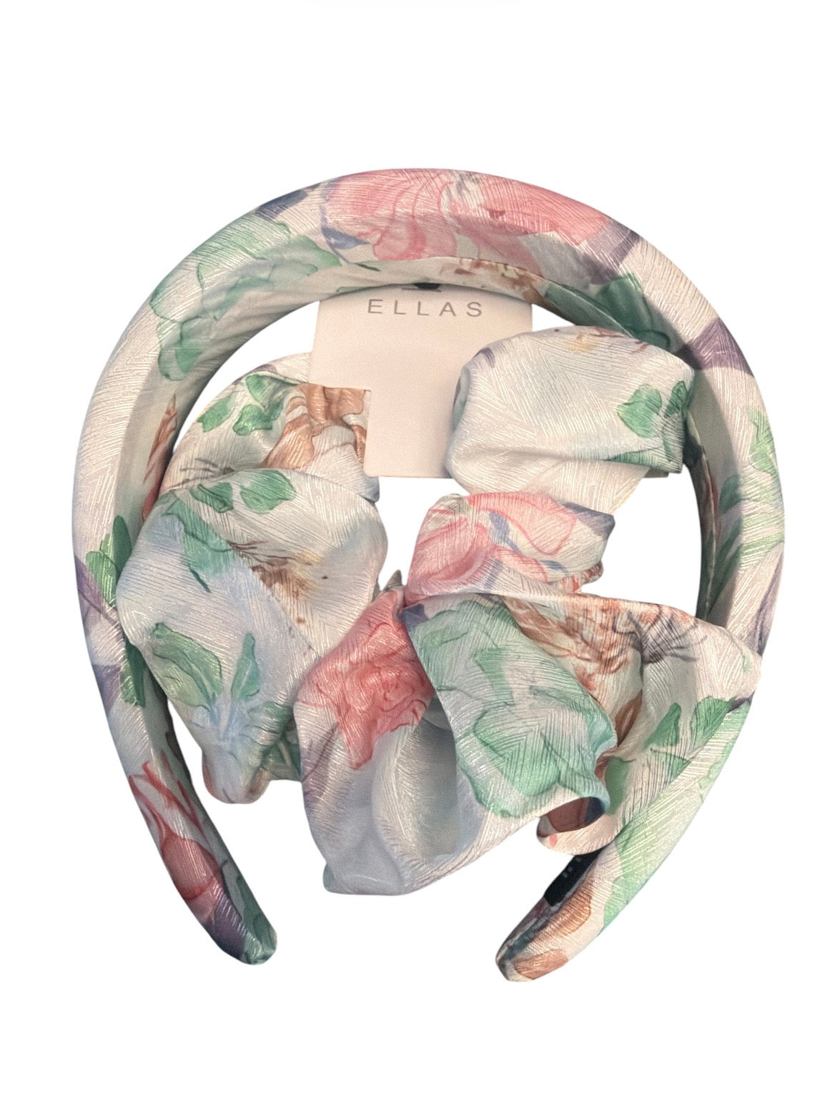 Watercolor Headband and Scrunchie Set