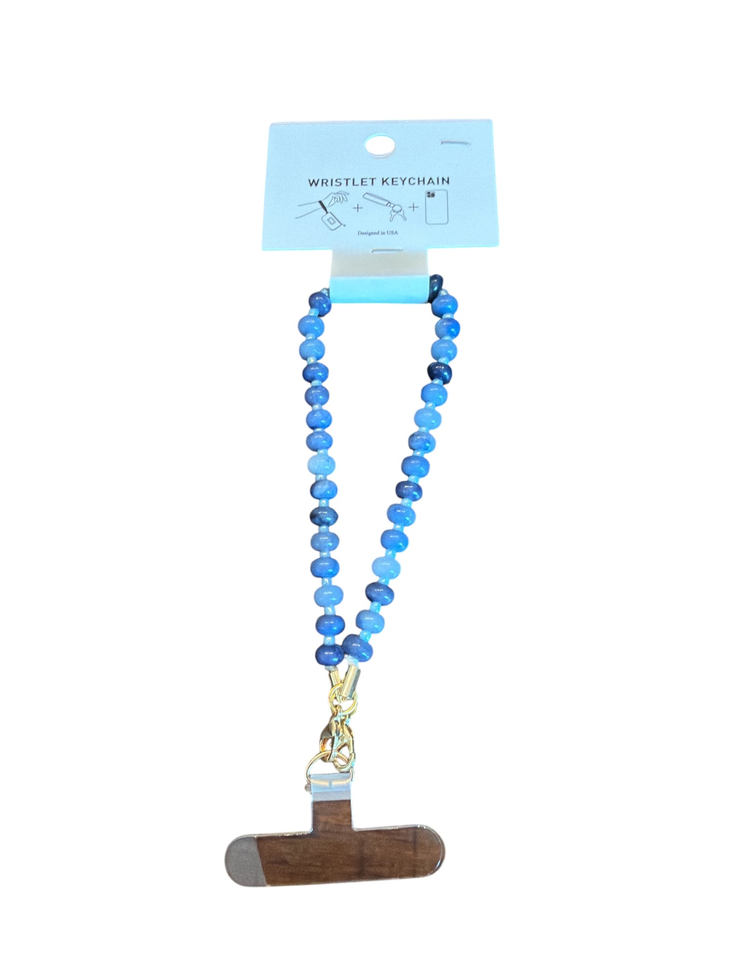 Beaded Wristlet Keychain