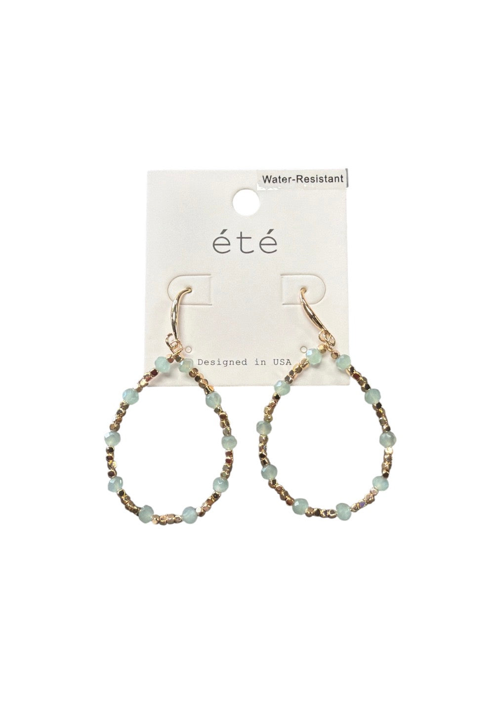 Water Resistant Beaded Earrings