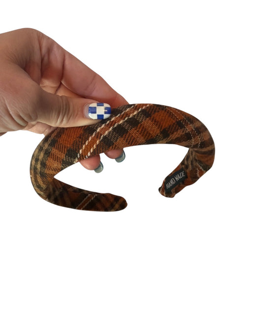 Fall Plaid Headband