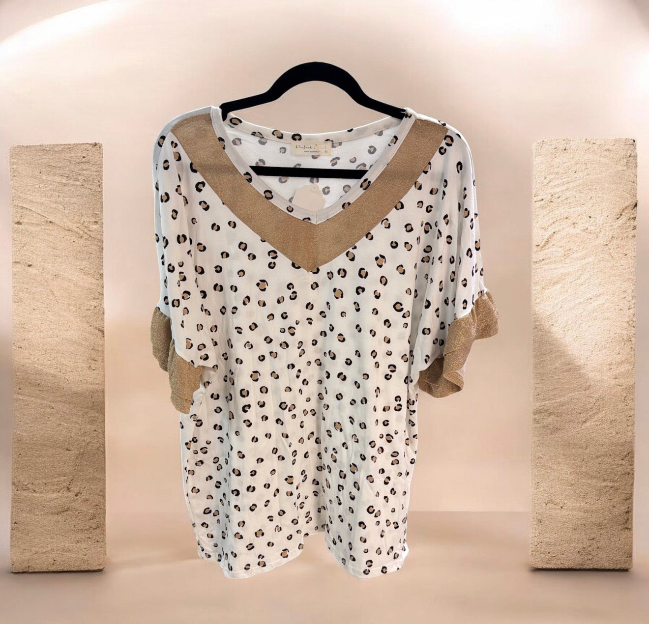 Cheetah Animal Print Top