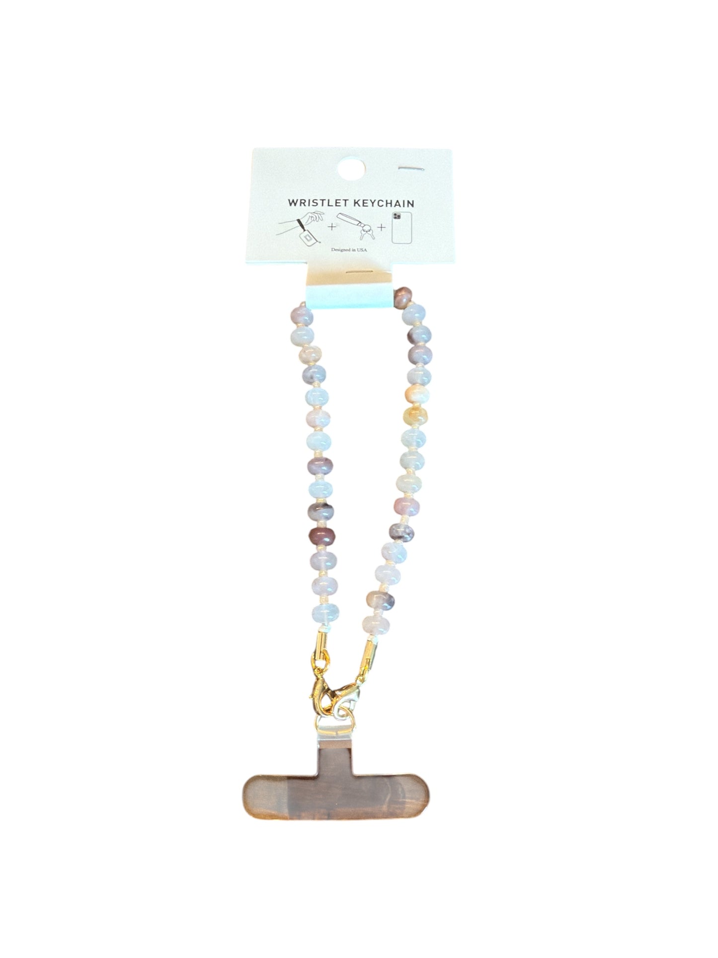 Beaded Wristlet Keychain